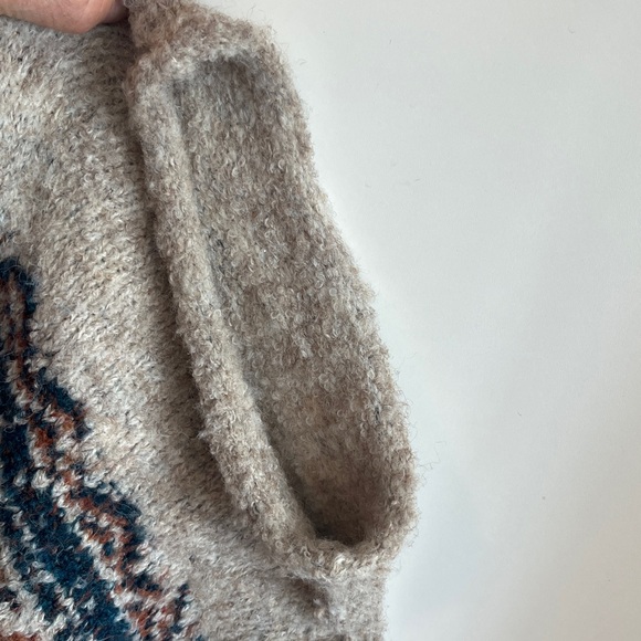 Anthropologie x Pilcro Long-Sleeve Mock-Neck Bird Sweater Size Small NWT - Picture 11 of 14